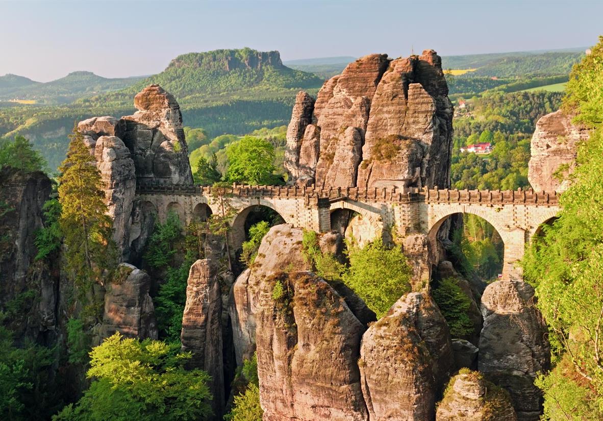 Die Bastei auf dem Malerweg