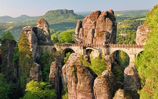 Die Bastei auf dem Malerweg