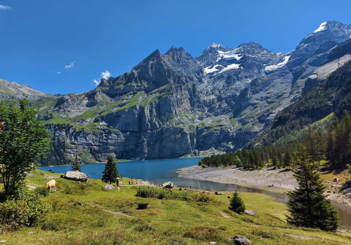 Oeschinensee above Kandersteg
