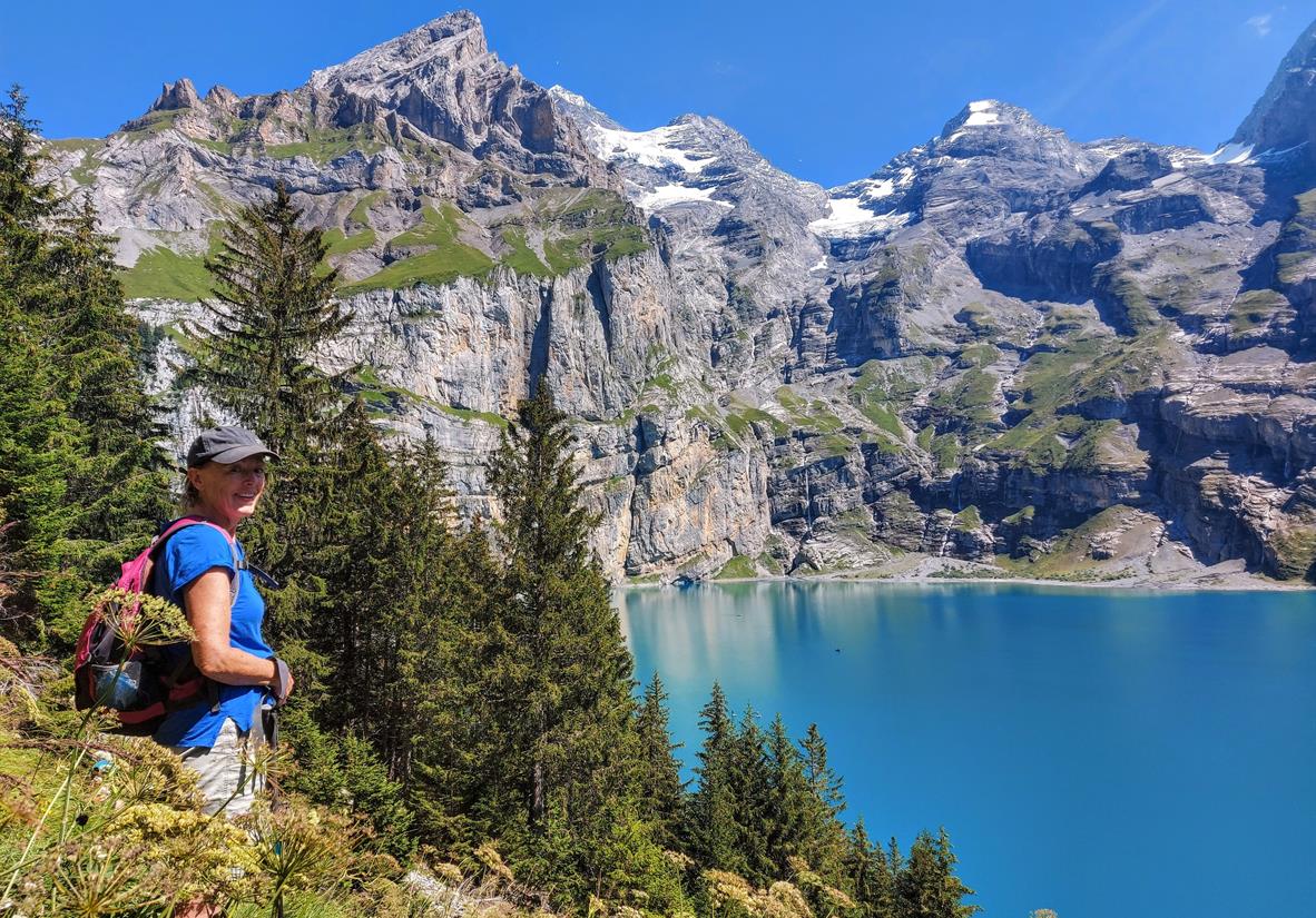 Trail by Oeschinensee