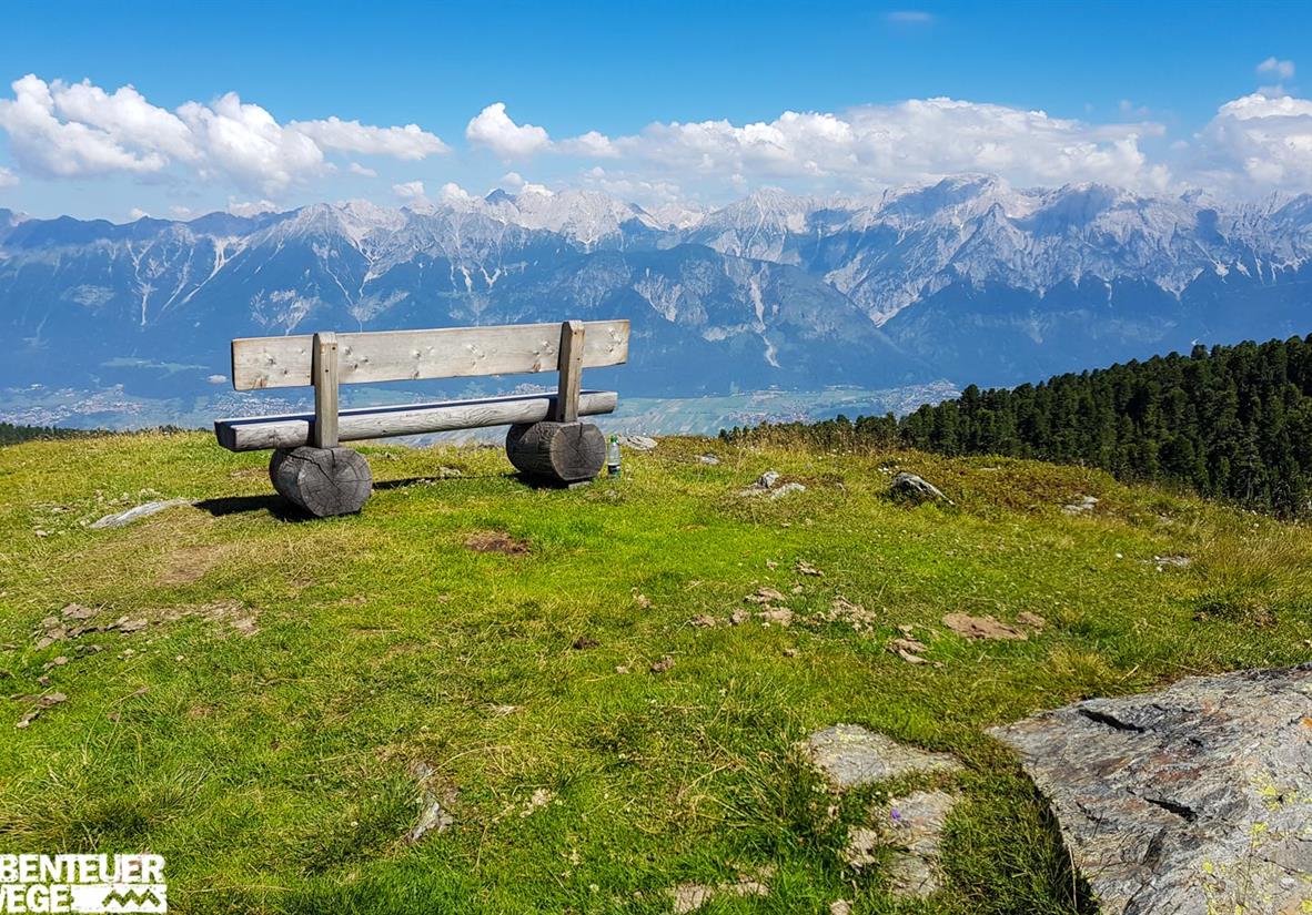 Ausblick auf dem Zirbenweg