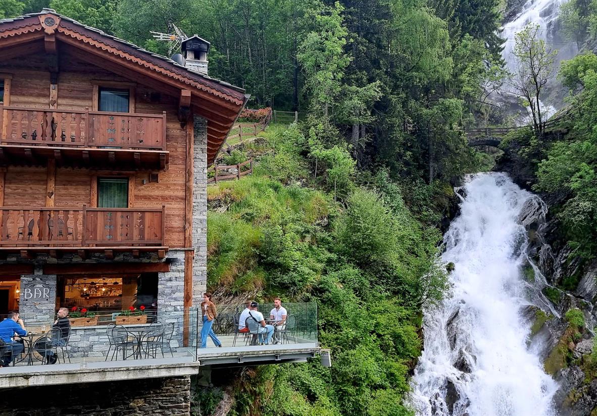 Cascata del Lenteney