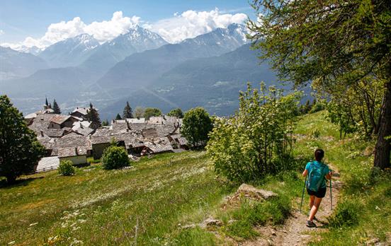 © Valle d&apos;Aosta Cammino Balteo -Vens