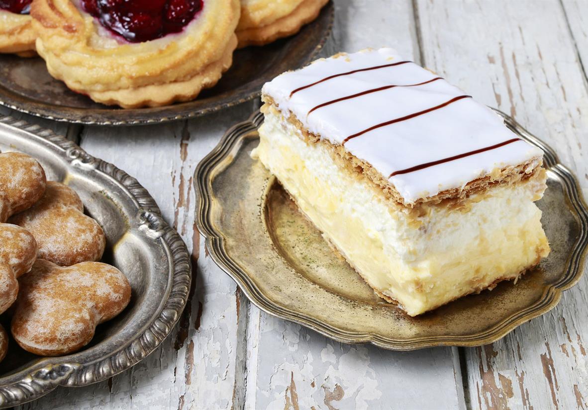 Indulge in Lake Bled's famous and very tasty cream