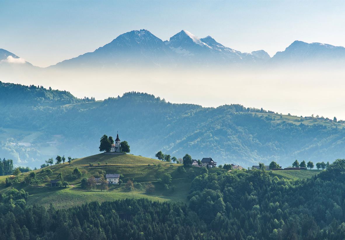 Wander through tranquil Slovenian countryside