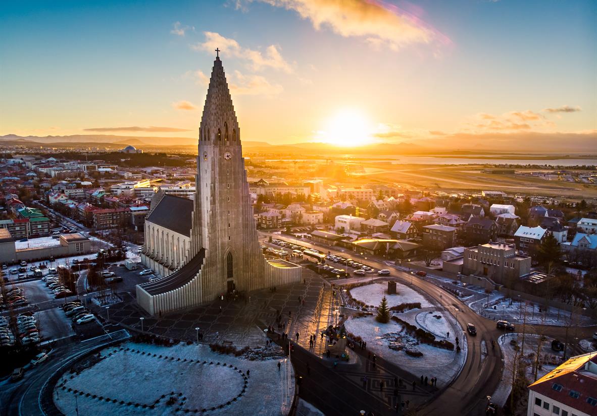Islands Hauptstadt Reykjavik