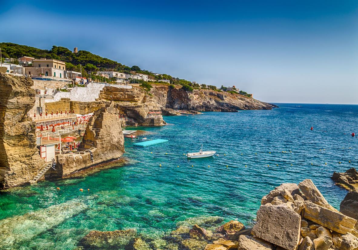 Bademöglichkeit bei Santa Cesarea Terme