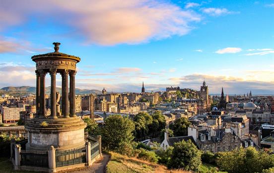 Edinburgh's Carlton Hill viewpoint
