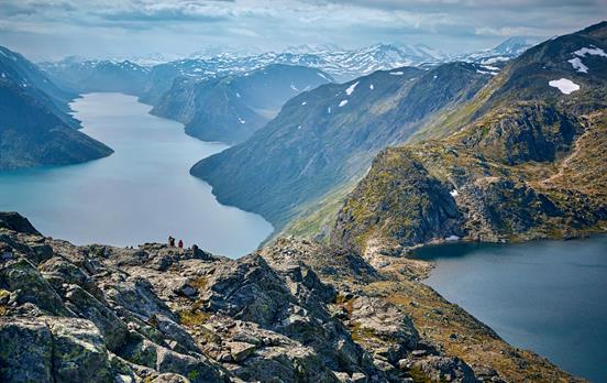 Aufstieg zum Besseggen Grat