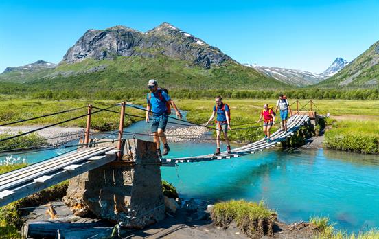 Auf dem Weg nach Gjendebu
