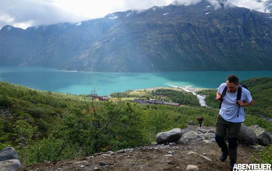 Aufstieg zum Besseggen