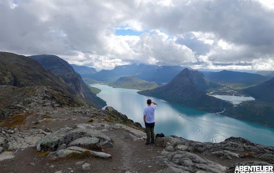 Blick auf den Gjendesee