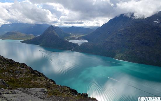 Blick auf den Gjendesee
