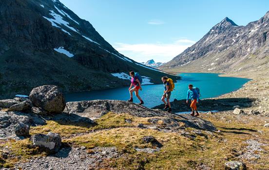 Auf dem Weg durch Svartdalen