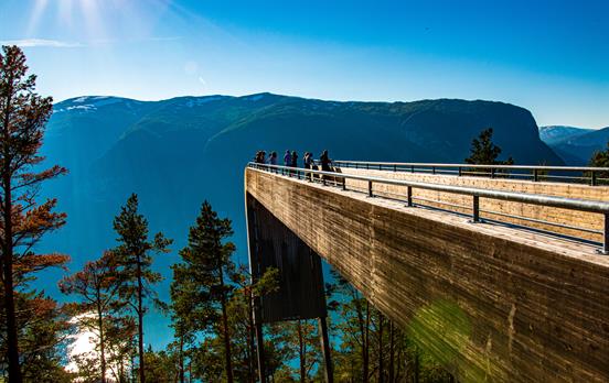 Der Stegastein Aussichtspunkt