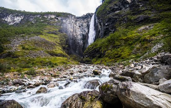 Der beeindruckende Vettisfossen