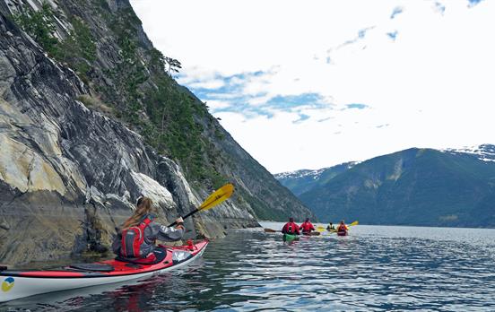 Kajaktour auf dem Sognefjord