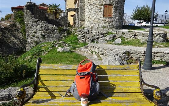 Wandern ohne Gepäck in Istrien