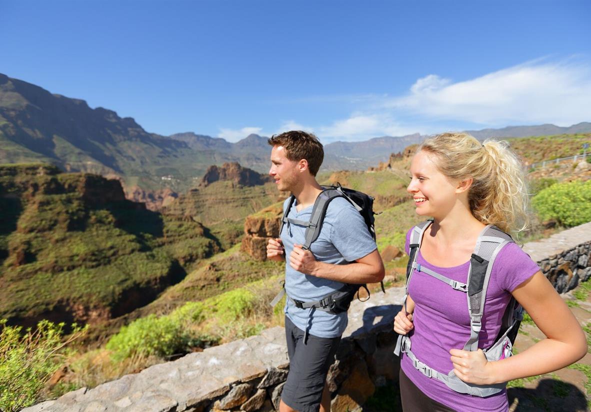 Wandern durch einen Miniaturkontinent