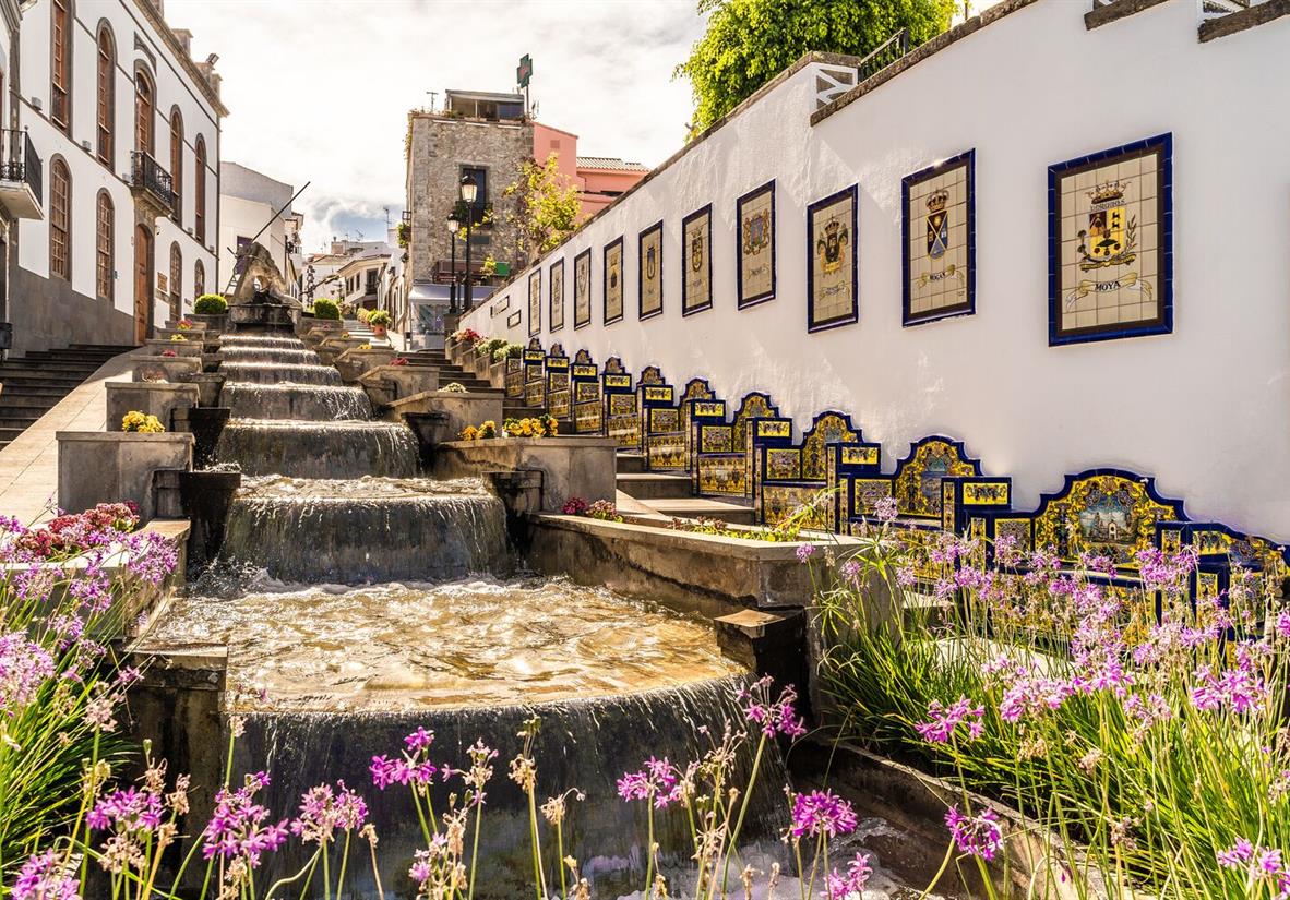 Paseo de Gran Canaria in Firgas