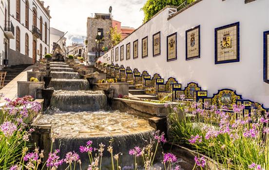 Paseo de Gran Canaria in Firgas