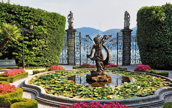 Im Garten der Villa Carlotta