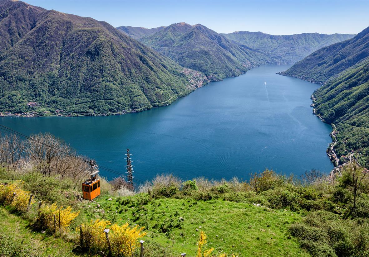 Wandern am Comer See
