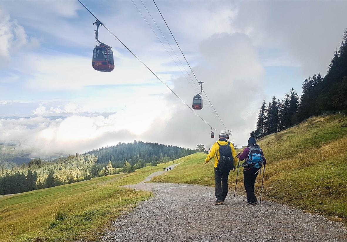 Take exciting cablecar boat and rail journeys