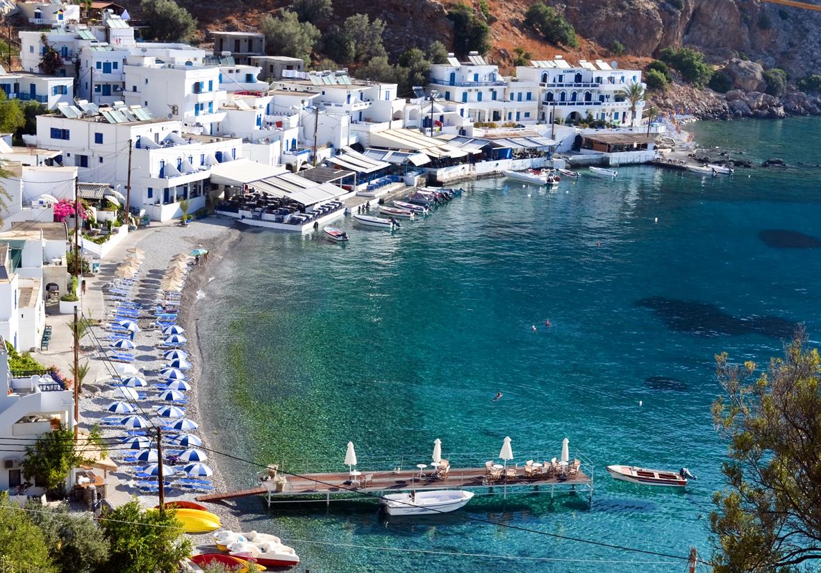 Loutro an der Südküste Kretas