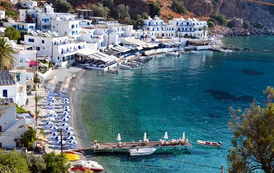 Loutro an der Südküste Kretas