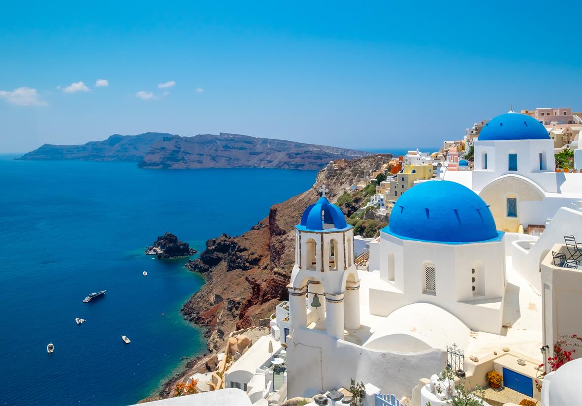 Oia auf Santorini
