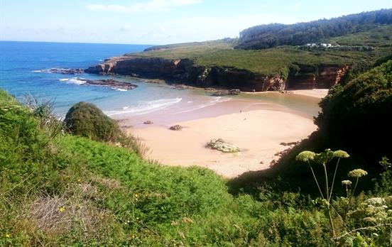 Bucht mit Sandstrand