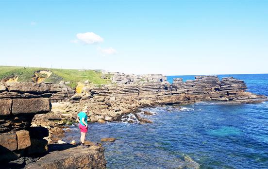 Wilde Bucht in Kantabrien