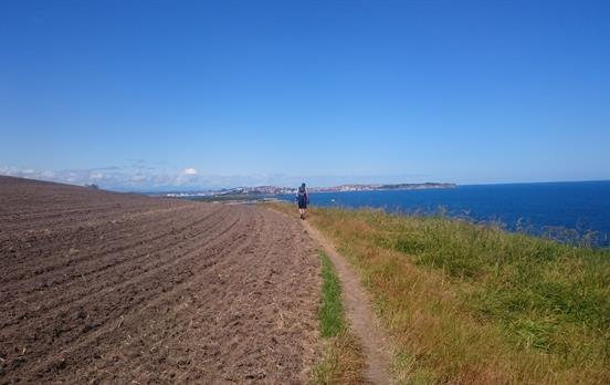 Blick nach Santander