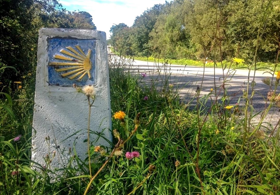 Jakobsweg Wegweiser