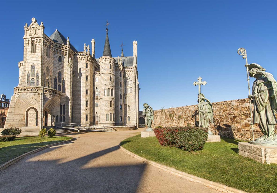 Der Bischofspalast von Astorga