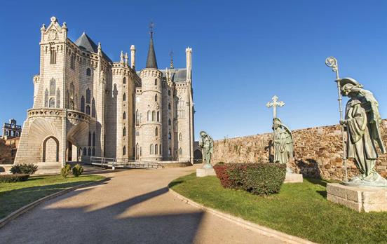 Der Bischofspalast von Astorga