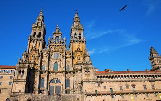 Die Kathedrale von Santiago de Compostela