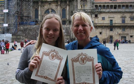 Die Pilgerurkunde Compostela