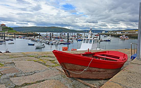 Hafen von Finisterre