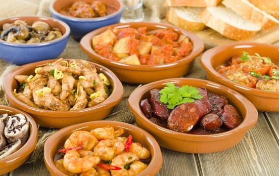 Stärken Sie sich mit leckeren Tapas