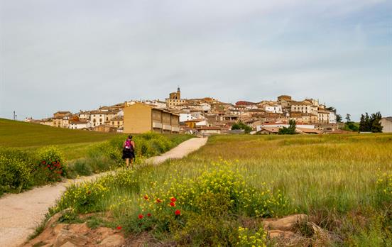 Wanderer auf dem Camino