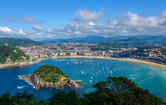 Views of stunning San Sebastian