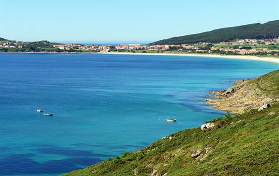 Beautiful coastline at Cape Finisterre