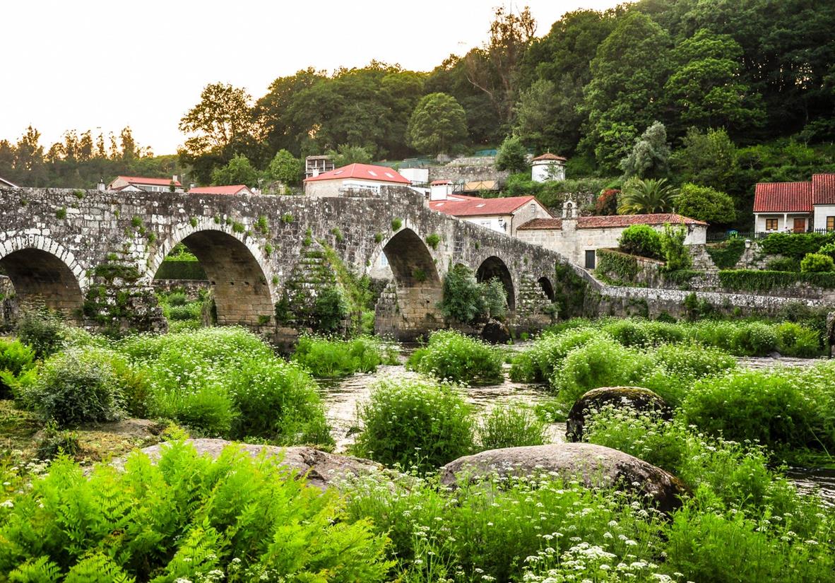 The pretty Galician village of Nejeira