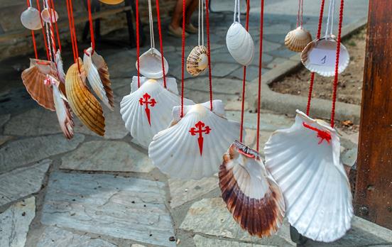 Adorn a Camino Shell on your pack or neck