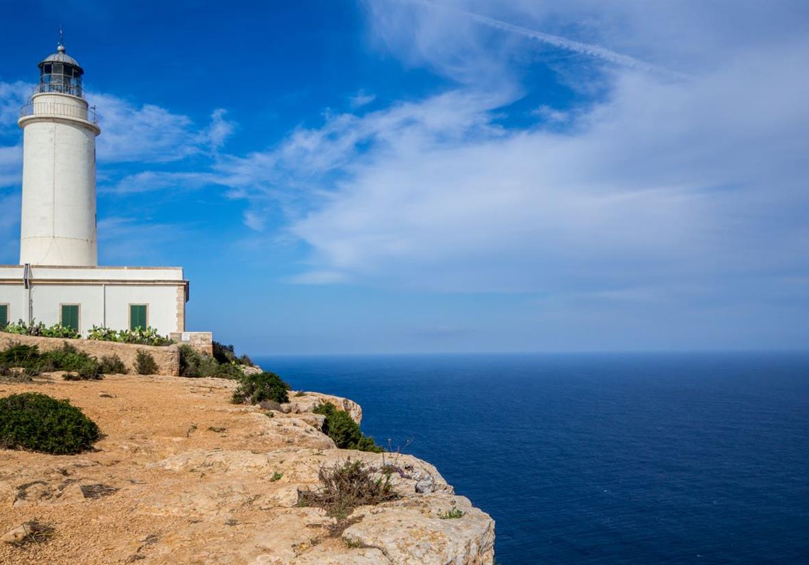 La Mola Lighthouse on Formentera