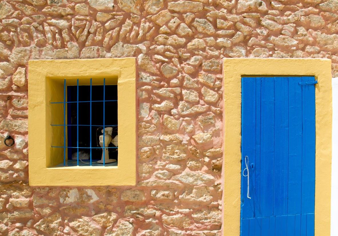 An old stone house in Formentera