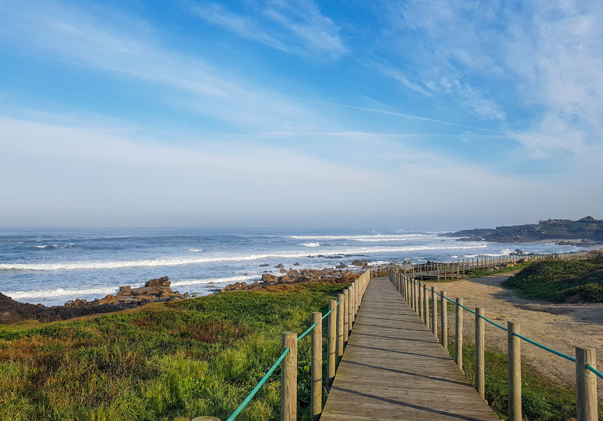Holzbohlenwege Camino Portugues