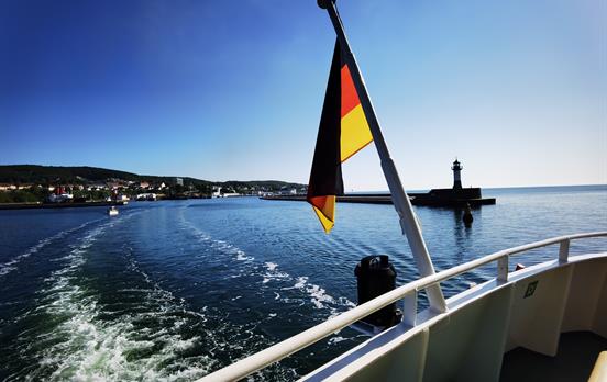 Per Boot von Sassnitz nach Binz